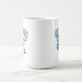Mug Magique Équipe de surf (Centre)
