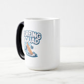 Mug Magique Équipe de surf (Devant gauche)