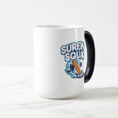Mug Magique Équipe de surf (Devant droit)