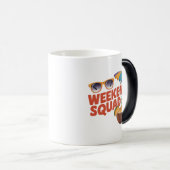 Mug Magique Équipe du week-end (Devant droit)