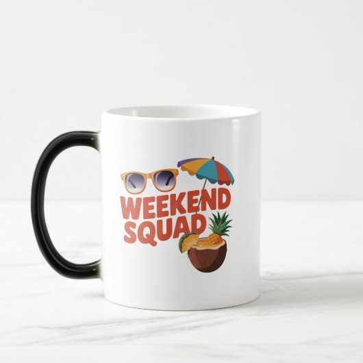 Mug Magique Équipe du week-end (Gauche)