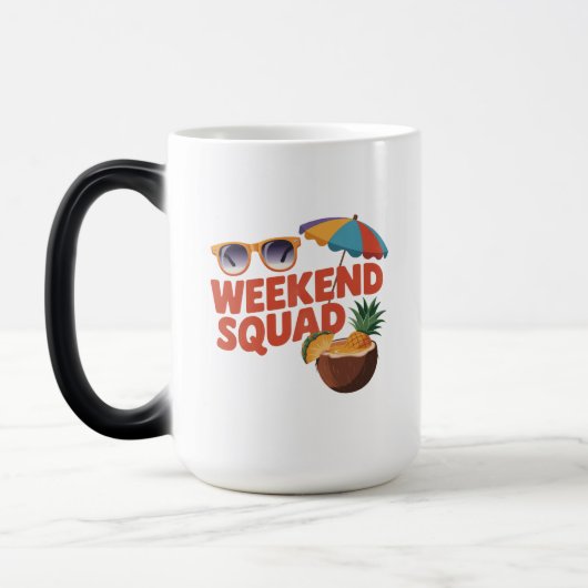 Mug Magique Équipe du week-end (Gauche)