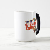 Mug Magique Équipe du week-end (Devant droit)