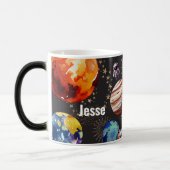 Mug Magique Espace personnalisé Musique à thème (Gauche)