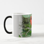 MUG MAGIQUE ÉTAT DE L'OISEAU ROUGE DE L'OHIO (Gauche)