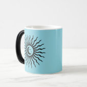 Mug Magique Étoile du matin céleste (Devant gauche)