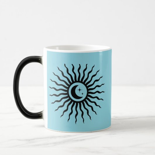 Mug Magique Étoile du matin céleste (Gauche)