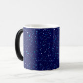 Mug Magique Étoiles bleues 2 (Devant gauche)