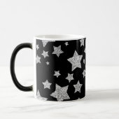 Mug Magique Étoiles d'argent parkly vacances motif de Noël (Gauche)
