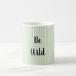 Mug Magique Être des rayures vertes sauvages