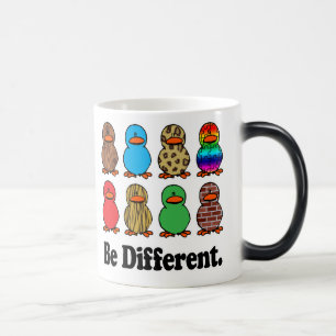 Mug Magique Être différents canards