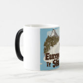 Mug Magique Europe Pour Skier (Devant gauche)