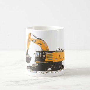 Mug Magique Excavatrice énorme de saleté
