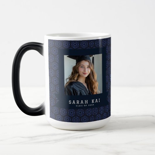 Mug Magique Exercice de commencement de motif hexagonal classi (Gauche)