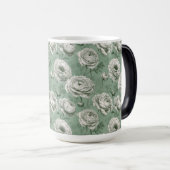 Mug Magique Exercice de début de fleur de renoncule unique (Devant droit)