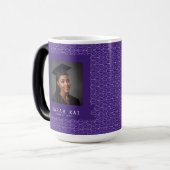 Mug Magique Exercice de début joli imprimé hexagone (Devant gauche)