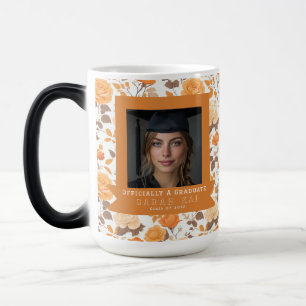 Mug Magique Exercice de fin d'études à motif de rose classique