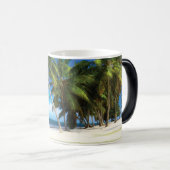 Mug Magique Exotic beach throw pillow (Devant droit)