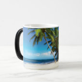 Mug Magique Exotic beach throw pillow (Devant gauche)