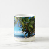 Mug Magique Exotic beach throw pillow (Centre)