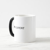 MUG MAGIQUE EXPERT EN MATIÈRE DE P.R. (Devant gauche)