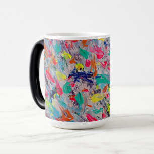 Mug Magique Expression colorée dans la peinture acrylique
