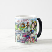 Mug Magique Expressions tendance (Devant droit)
