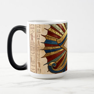 Mug Magique Eye of Horus with Hieroglyphs Egyptian Spiritual