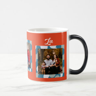 Mug Magique Fa La La Noël Drôle 3 Collage de Photos