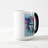 Mug Magique Face d'aquarelle (Devant droit)