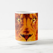 Mug Magique Face de lion orange (Centre)