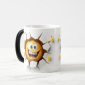 Mug Magique Face Emoticon Break Through (Devant gauche)