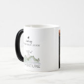 Mug Magique Faire-part sur mesure surprise moderne (Devant gauche)