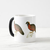 Mug Magique Faisan à cornes cramoisi (Devant gauche)