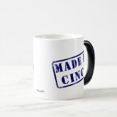 Mug Magique Fait dans Cincy (Devant droit)