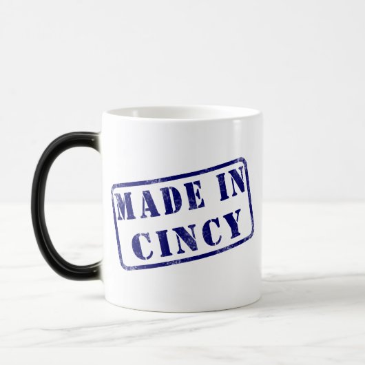 Mug Magique Fait dans Cincy (Gauche)