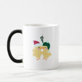 Mug Magique Faites un très joyeux Noël et un joyeux Nouvel An (Gauche)