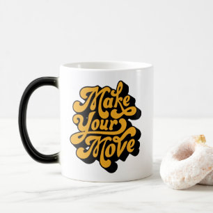 Mug Magique Faites votre mouvement - Musique Super rétro