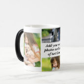 Mug Magique Faites votre propre collage photo et texte (Devant gauche)