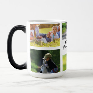 Mug Magique Faites votre propre collage photo et texte