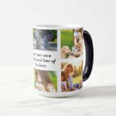 Mug Magique Faites votre propre collage photo et texte (Devant droit)