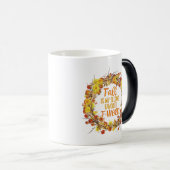 Mug Magique Fall is My Second Favorite F-Word Funny Autumn (Devant droit)