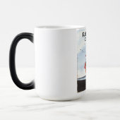 Mug Magique Falmouth Cornouailles Poster de voyage (Gauche)