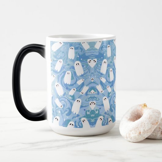 MUG MAGIQUE FANTÔME MIGNON (Avec donut)