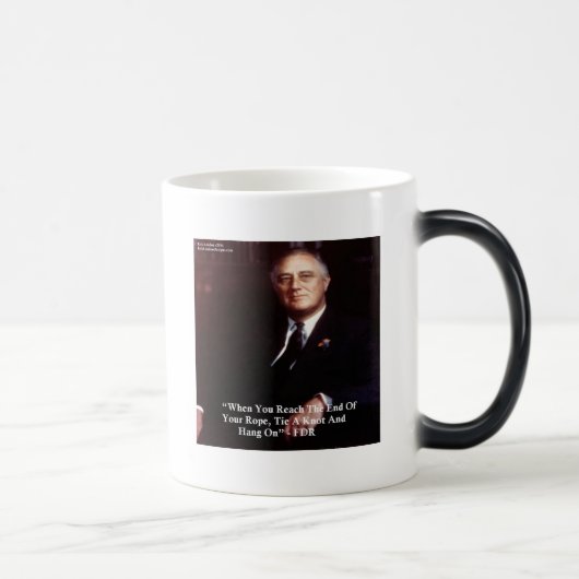Mug Magique FDR & Accrochez-vous à la corde (Droite)