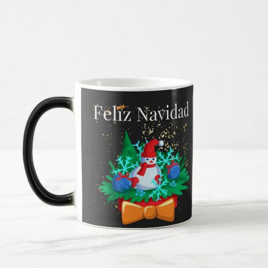 MUG MAGIQUE FELIZ NAVIDAD (Gauche)