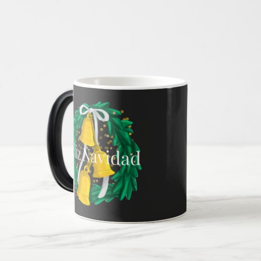 MUG MAGIQUE FELIZ NAVIDAD (Devant gauche)