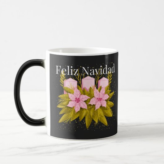 MUG MAGIQUE FELIZ NAVIDAD (Gauche)
