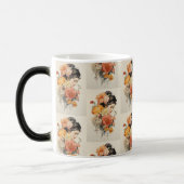 Mug Magique Femme vintage - Élégance intemporelle (Gauche)