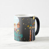 Mug Magique FÊTE D'anniversaire ENFANTS (Devant droit)